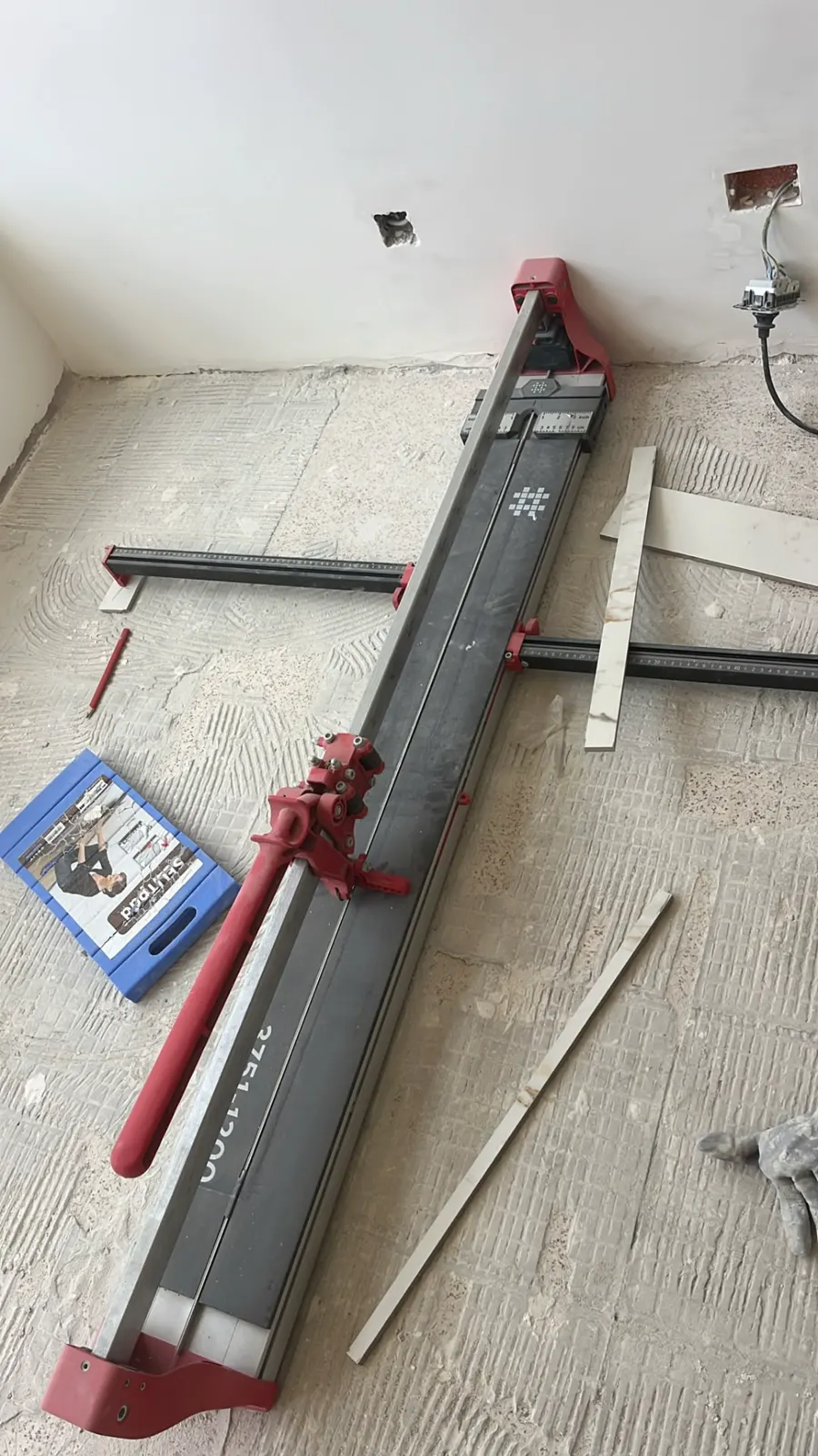 Corte profesional en obra
